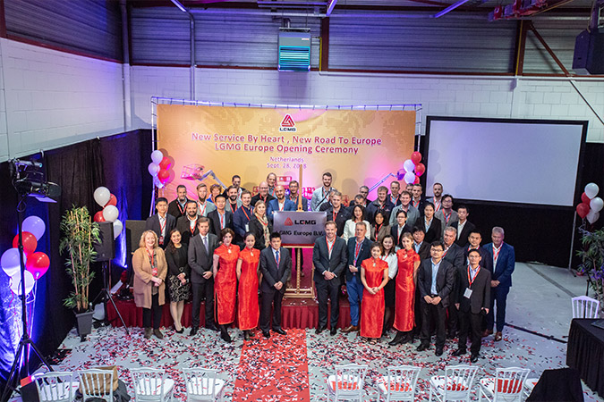 2018年中国·银河集团(galaxy)重机欧洲公司成立